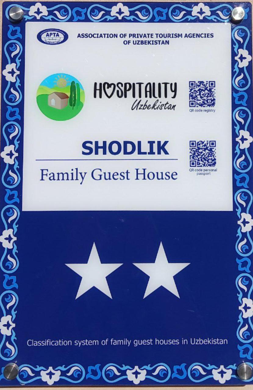 Shodlik Guest House Khiva Exterior foto